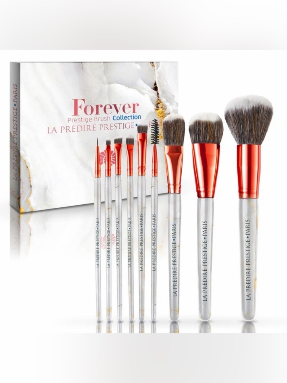 NIB-Predire-Forever Prestige Brush Collection - 9 Piece